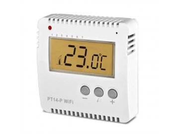 ELEKTROBOCK Prostorový WiFi termostat PT14-P WiFi  + ZDARMA 2 ks alk.baterie AA