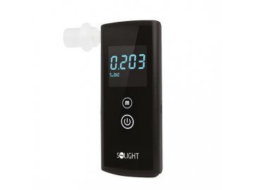 Solight alkohol tester, 0,0 - 3,0‰ BAC, přesnost 0,1‰ - 1T04A