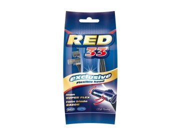 pansky holici strojek red33 typ44003 2brity s vykyvnou hlavici