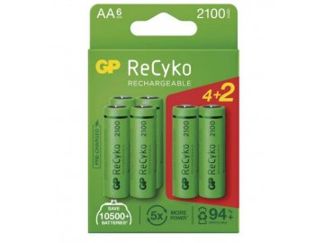 Nabíjecí baterie GP ReCyko 2100 AA (HR6) B2121V