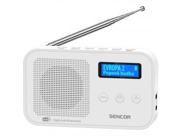 SRD 7200 W DAB+/FM SENCOR Digitální rádio