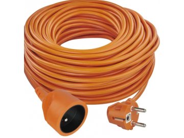 Prodlužovací kabel 40 m / 1 zásuvka / oranžový / PVC / 230 V / 1,5 mm2 Obecné číslo P01140