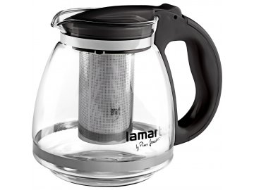 Lamart LT7027 KONVICE 1,5L ČERNÁ VERRE