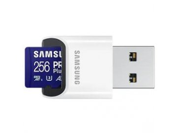 MicroSDXC 256GB PRO Plus+USB adp SAMSUNG