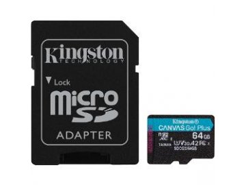 MicroSDXC 64GB U3 V30 70MB/W KINGSTON