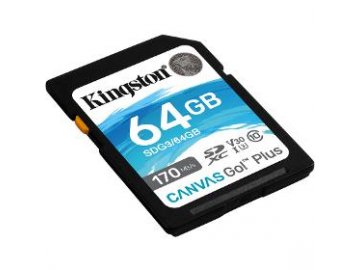 SDXC 64GB UHS-I U3 V30 170R/90W KINGSTON