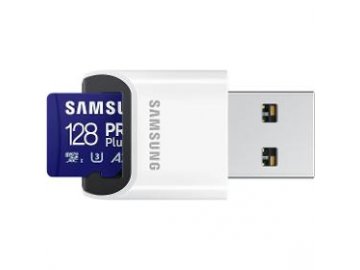 MicroSDXC 128GB PRO Plus+USB adp SAMSUNG
