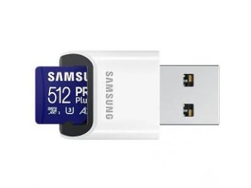 MicroSDXC 512GB PRO Plus+USB adp SAMSUNG