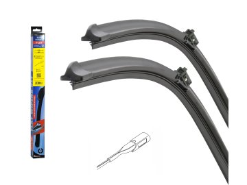 Stěrače FLAT SET (SLIDE) 610+480mm