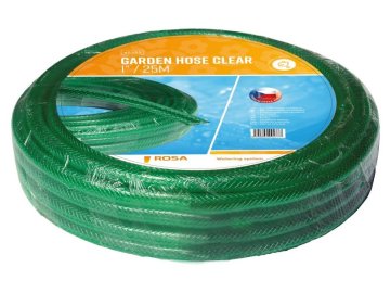 Hadice zahradní PVC ROSA transp.zel. 3/4" 10m