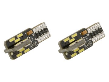 Žárovka 24 LED 12V T10 NEW-CAN-BUS bílá 2ks
