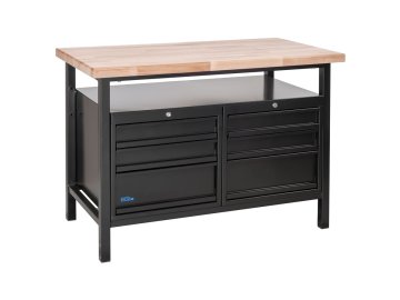 Dílenský stůl Güde P 1200 SS Black Line 40839