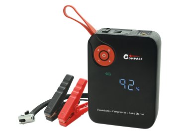 Kompresor AKU DIGITAL + JUMP STARTER s powerbankou 7.200mAh 600A
