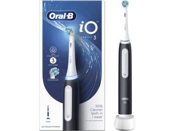 IO SERIES 3 MATT BLACK zubní kartáček ORAL-B