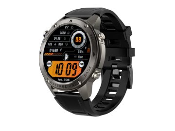 Chytré hodinky ALIGATOR Watch GPS, černé