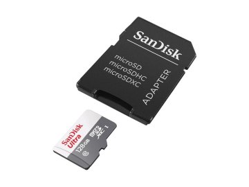 pametova karta sandisk ultra microsdxc 128 gb 100 mb s a1 class 10 uhs i s adapterem sd (2)