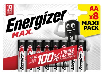 Energizer LR6 4+4BP AA MAX Alk