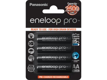 Baterie Panasonic Eneloop AA 4ks BK-3HCDE/4BE