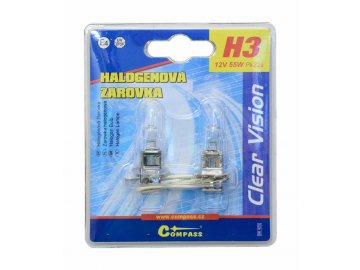 Žárovka 12V H3 55W Pk22s blister 2ks