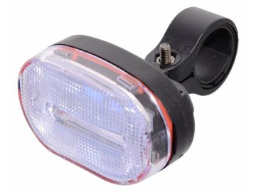 Cyklosvětlo přední 3LED bílé 3 funkce 12005