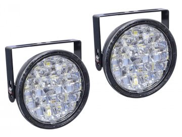 Světla denního svícení kulatá 18 LED/12V 33541