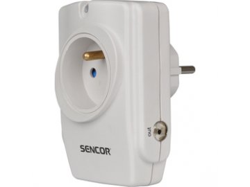 Přepěťová ochrana Sencor SSP 110 1 zásuvky