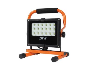 led reflektor se stojanem 20w 1700lm cerno oranzovy wm 20w fes
