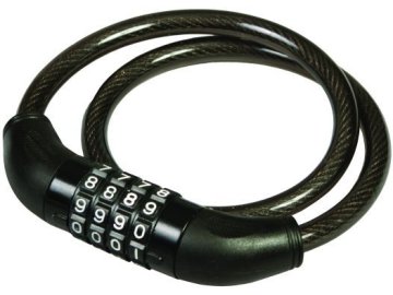 Zámek na kolo kódovací 65 cmx10 mm 23287