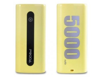 Power Bank Proda E5 5000mAh Žlutá REMAX AA-1055