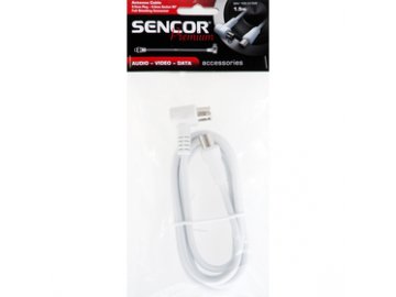 SAV 169-015W ant.koax.kab.M-F 90° SENCOR