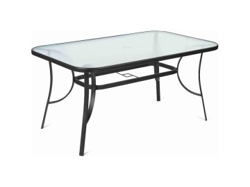 FDZN 5020 AL Stůl čirá deska FIELDMANN