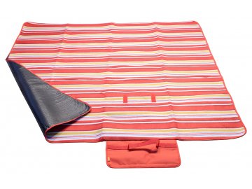 Pikniková deka FLEECE 150x135cm červená