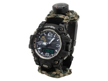 Hodinky OUTDOOR s teploměrem WATERPROOF