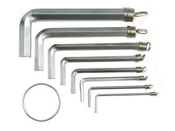 Sada klíčů imbus 8ks CRV 2-100mm 56392