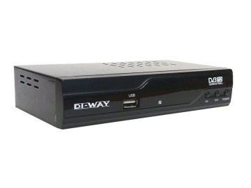 set top box di way t2 one fullhd s hevc h 265 dvb t2 overeno usb prijimac