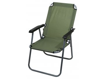 Cattara - Židle kempingová skládací LYON tmavě zelená 13459