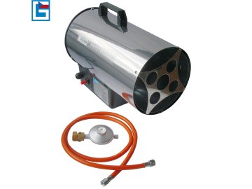 Horkovzdušná plynová turbína GGH 10 INOX + ZDARMA pracovní rukavice