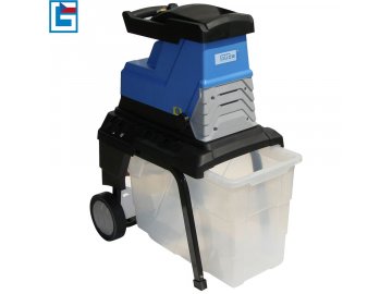 Güde elektrický drtič větví GH 2800 Super Silent 94375 + ZDARMA pracovní rukavice