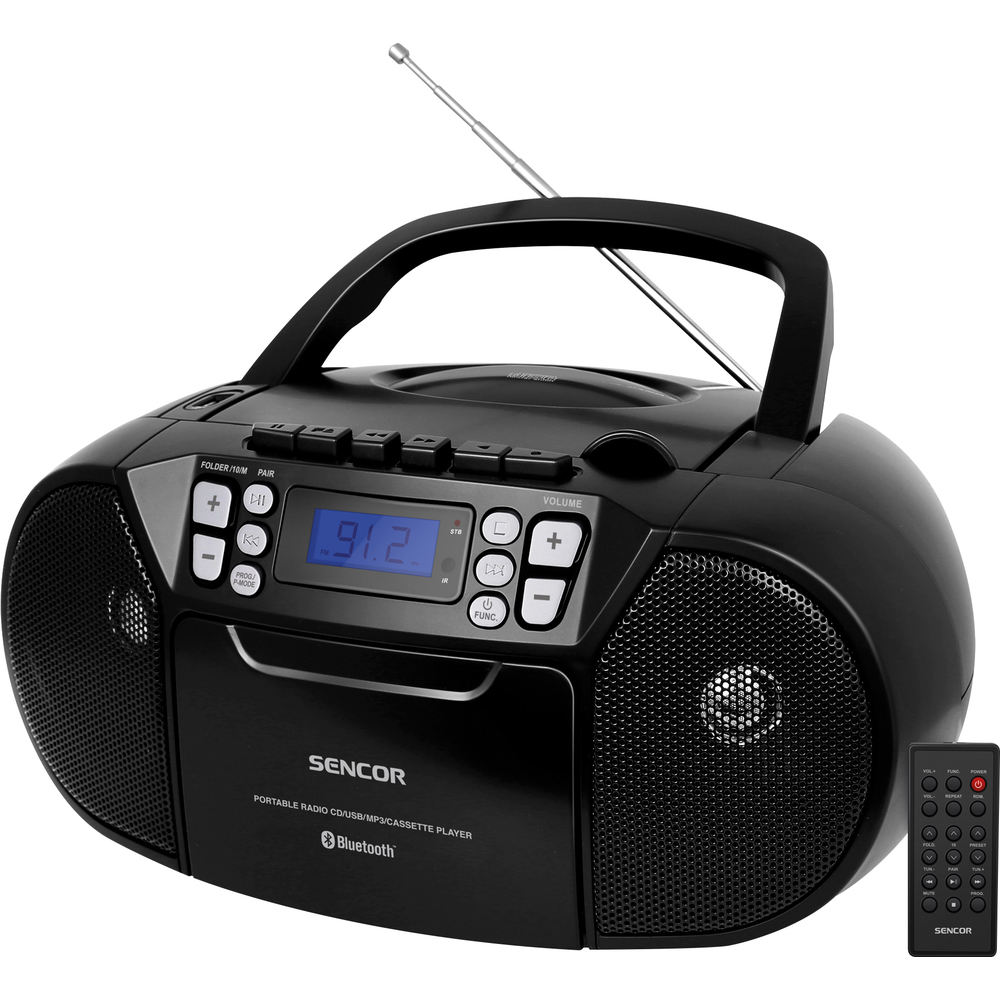 Radiopřijímač s CD SPT 3907 B RADIO S CD/USB/BT/KAZE SENCOR