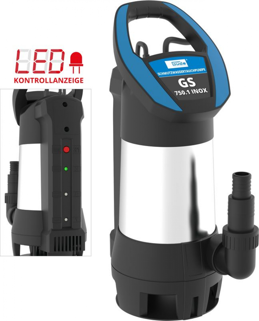 GUDE Ponorné čerpadlo GS 750.1 INOX 94679