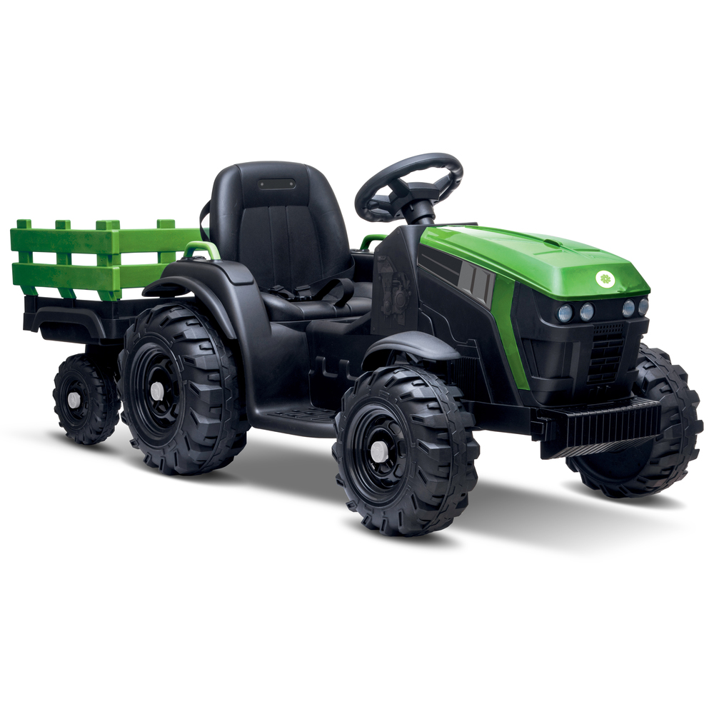 BEC 8211 FARM traktor + voz. BUDDY TOYS + ZDARMA 4 ks alk.baterie AA