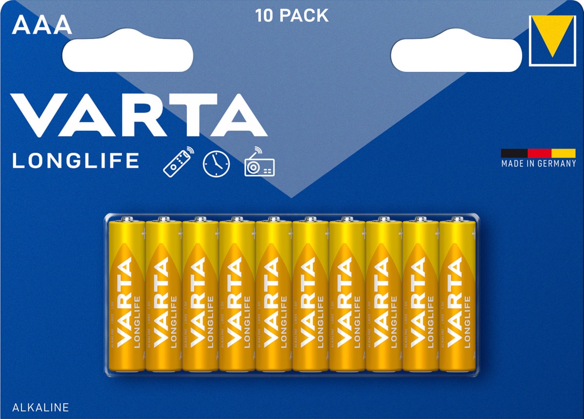 Baterie Varta 4103, AAA/R03 alk.LONGLIFE B10