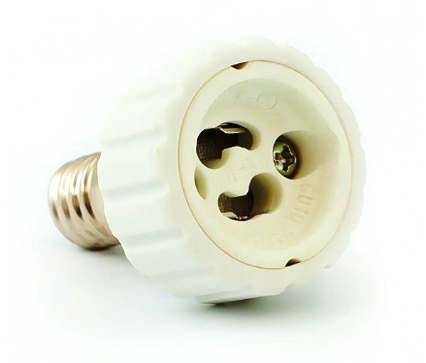 ECOLITE Instalační objímka - redukce Ecoplanet ADAP-E14/GU10
