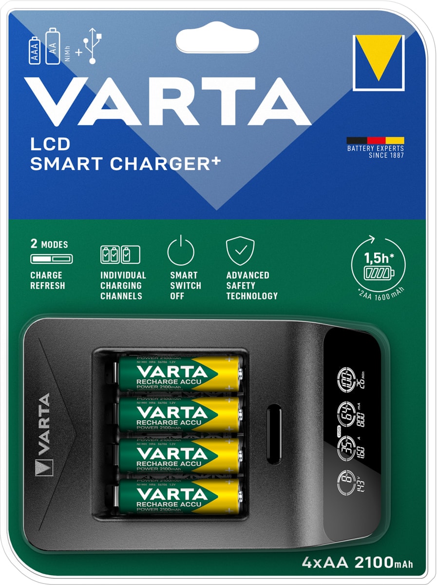 Nabíječka VARTA LDC SMART CHARGER +4R6 2100 57684101441