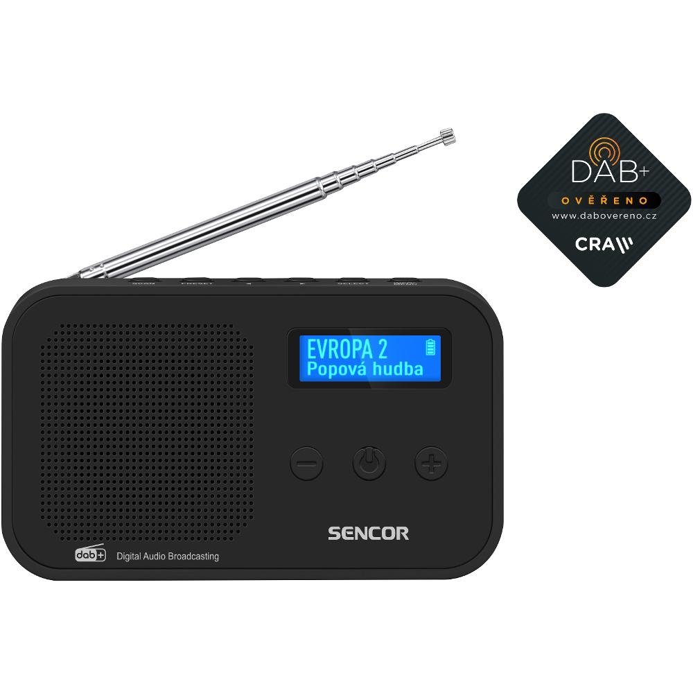 SRD 7200 B DAB+/FM SENCOR Digitální rádio