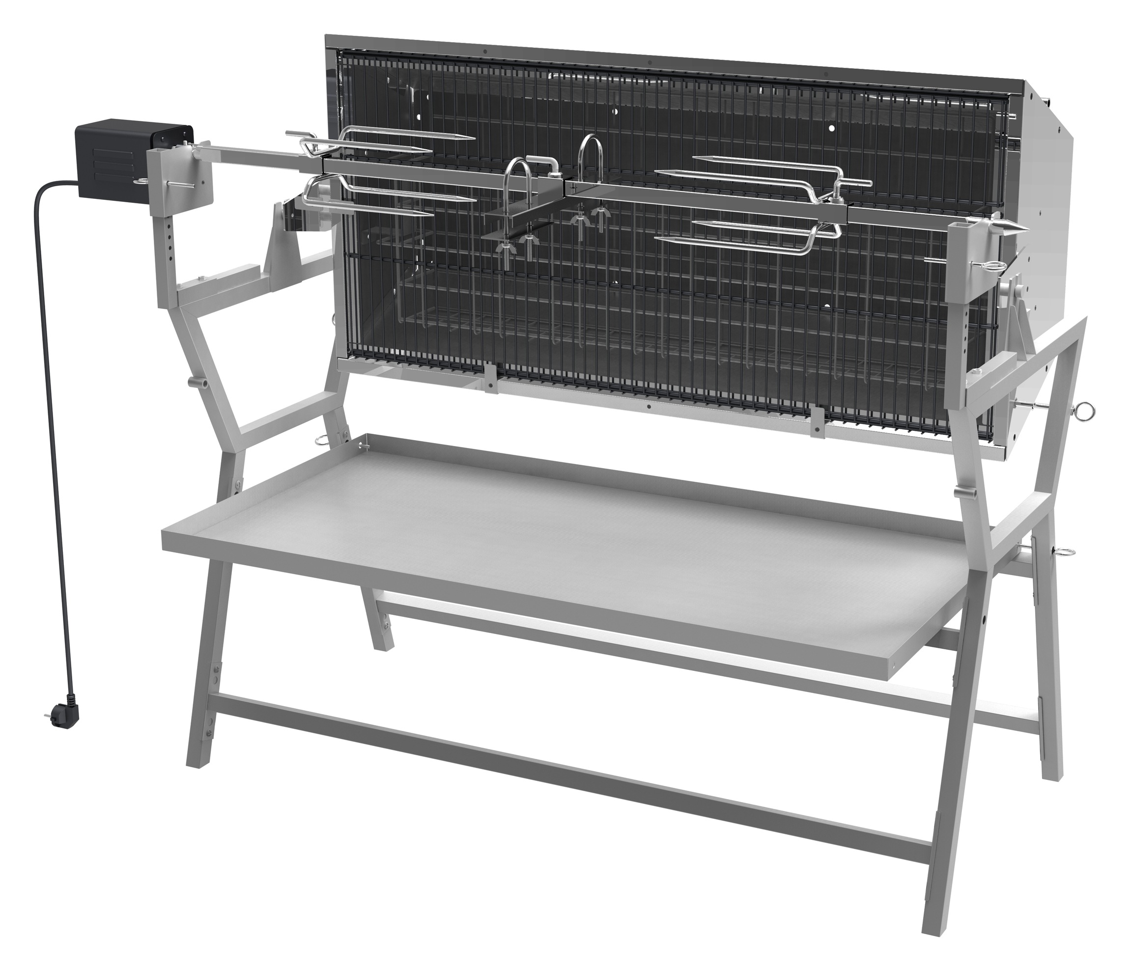 CATTARA Gril PIGLET s elektrickým rožněm 13049