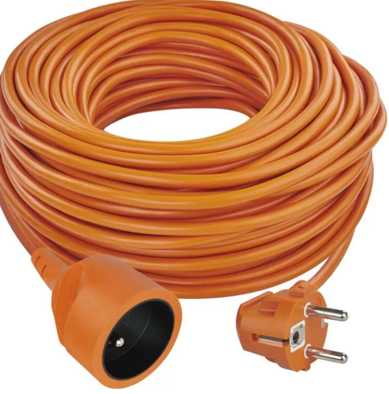Prodlužovací kabel 40 m / 1 zásuvka / oranžový / PVC / 230 V / 1,5 mm2 Obecné číslo P01140