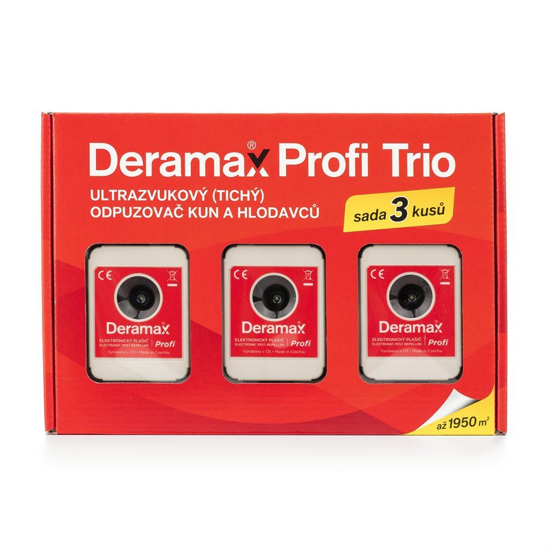 DERAMAX Deramax®-Profi-Trio - Sada 3ks plašičů Deramax-Profi a příslušenství