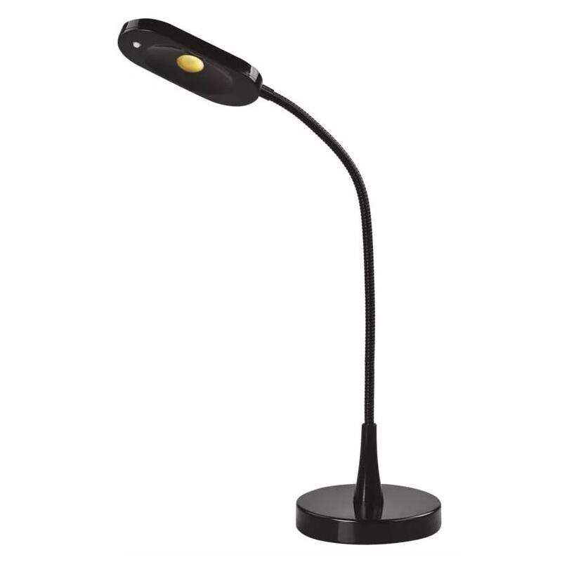 EMOS LED stolní lampa black & home, černá Z7523B