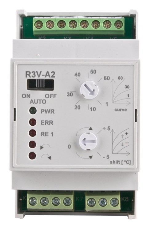 ELEKTROBOCK Regulátor ventilů tří/čtyřcestných R3V-A2 EB04424